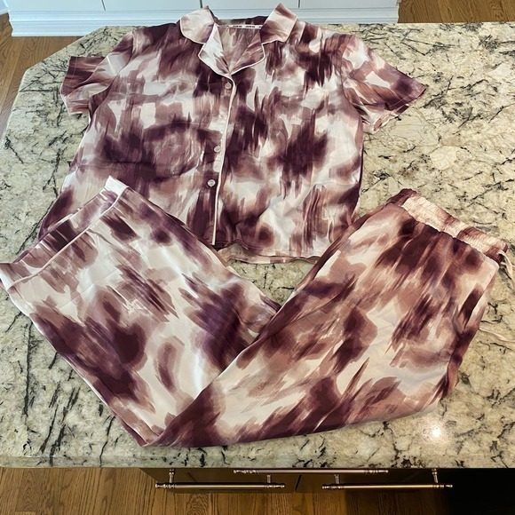 Jason‎ Wu Satin 2 Piece Pajama Set- Size Extra Large - Picture 1 of 8